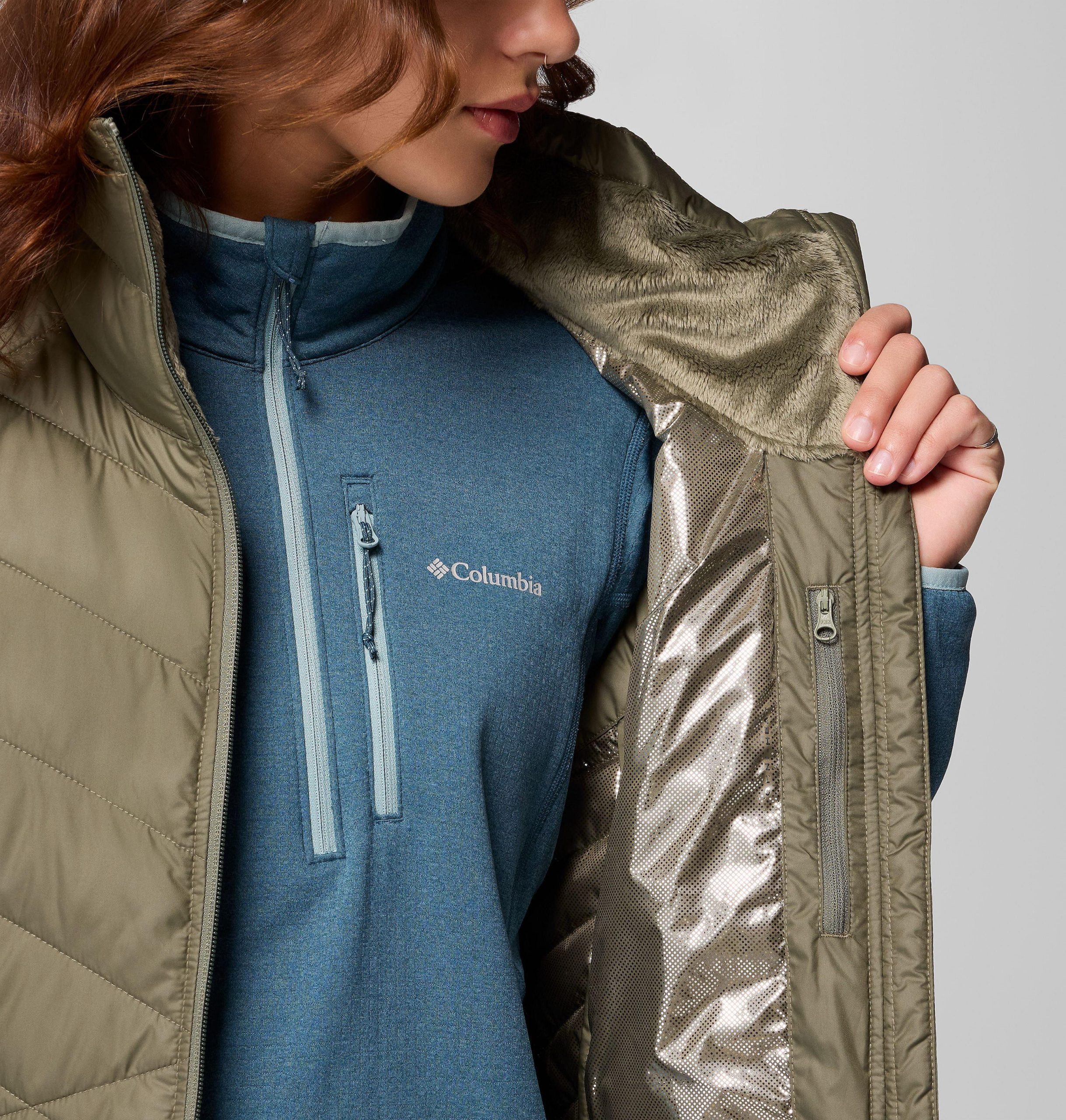 dames heavenly ii lange vest