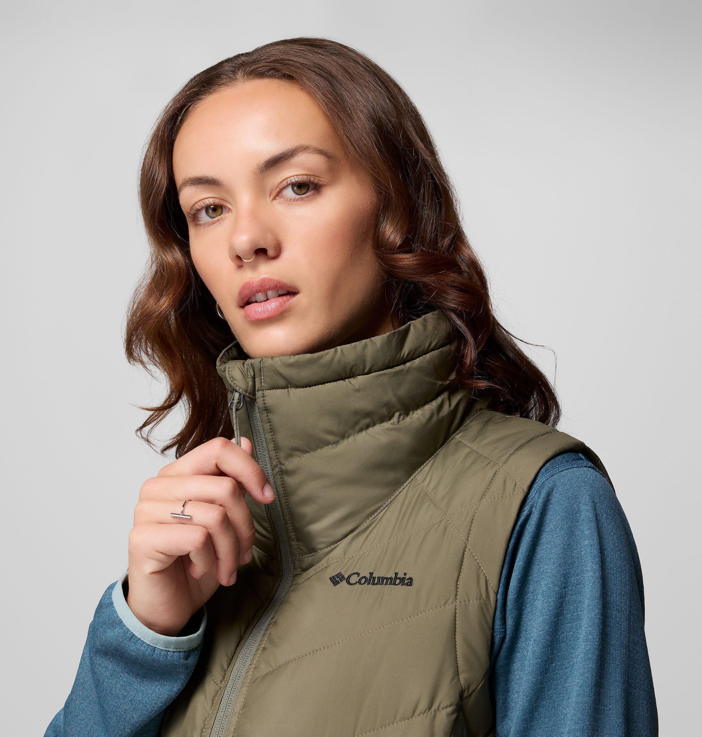 dames heavenly ii lange vest