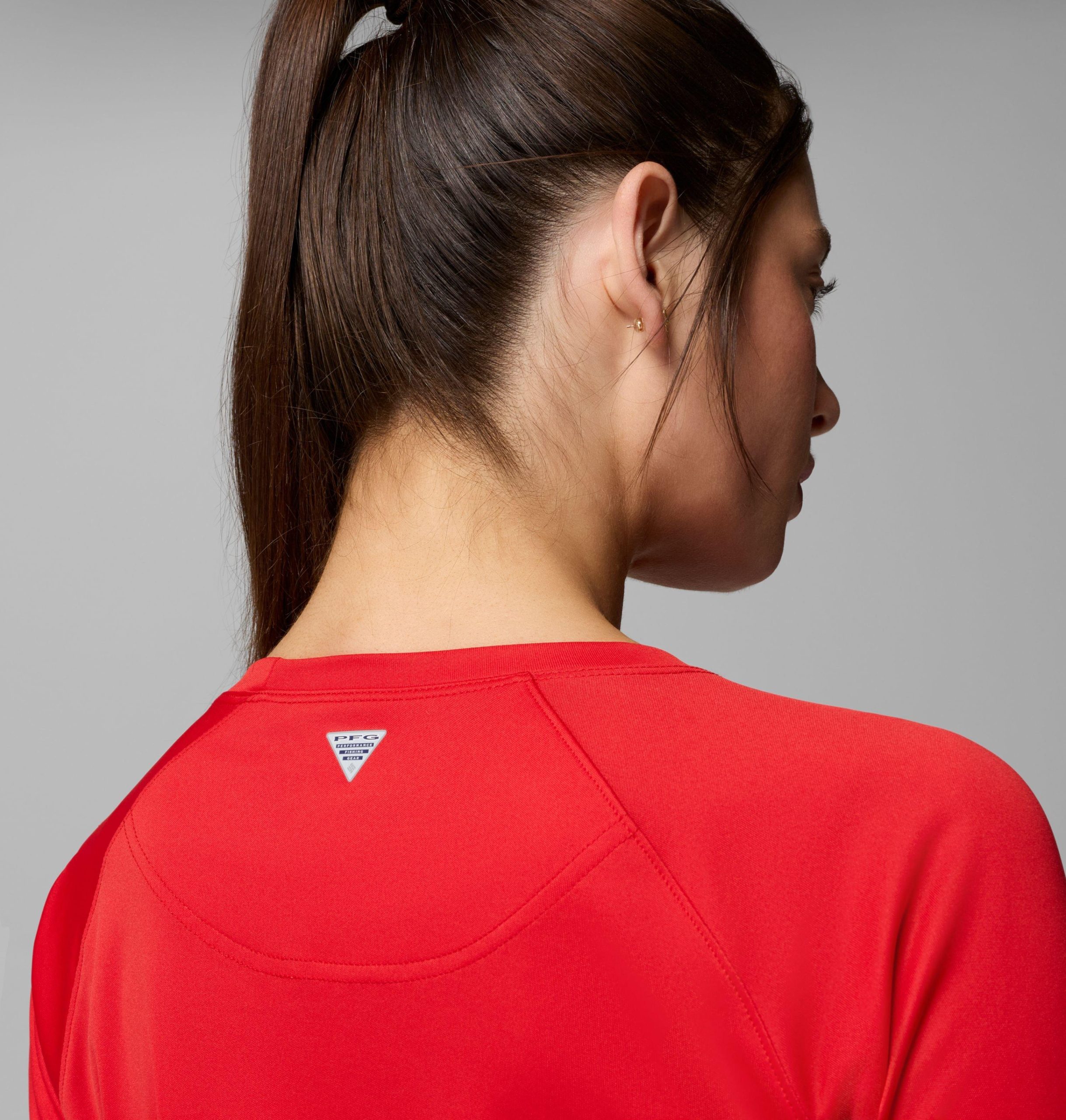 dames pfg tidal sands t-shirt met lange mouwen