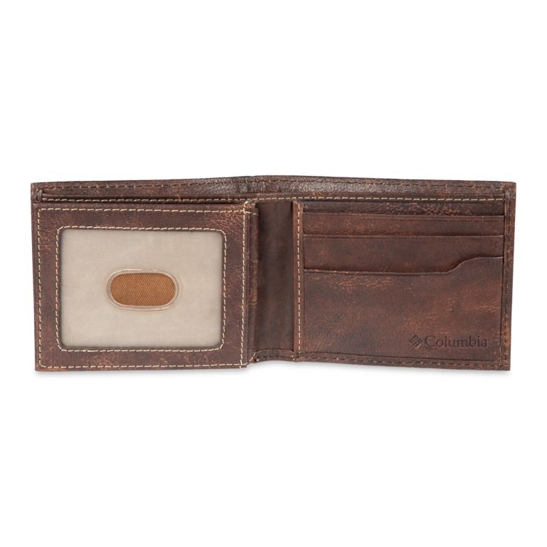 men torres extra capacity bifold wallet
