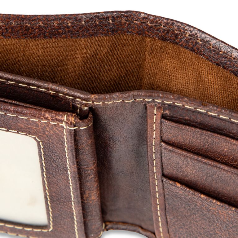 men torres extra capacity bifold wallet