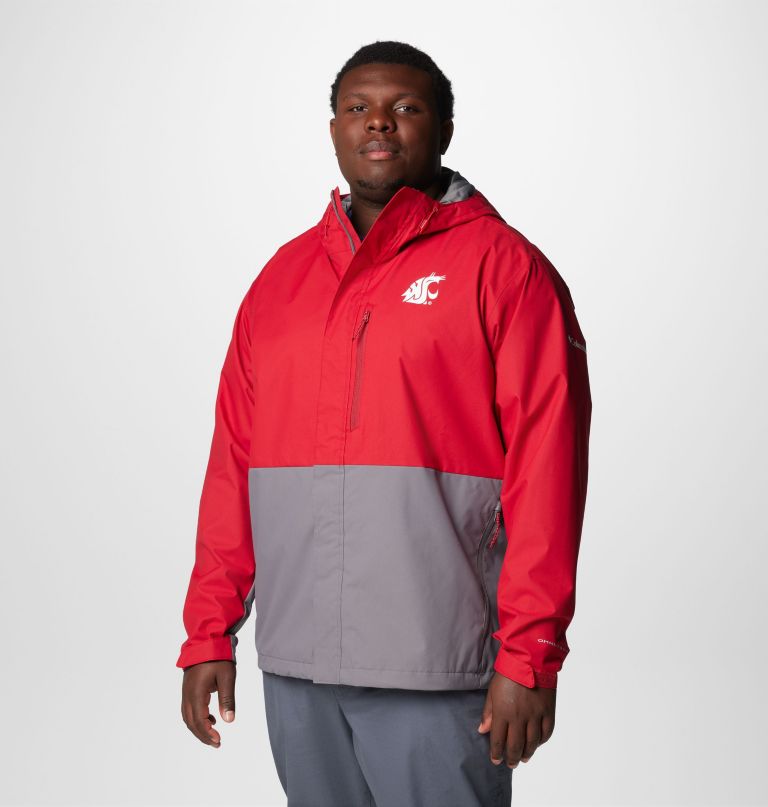 men collegiate field bound jacket - washington state - big