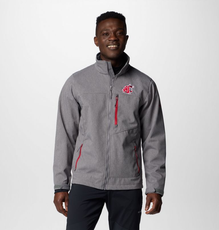 men collegiate ascender iii softshell - washington state