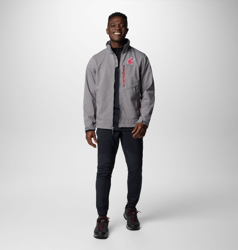 men collegiate ascender iii softshell - washington state