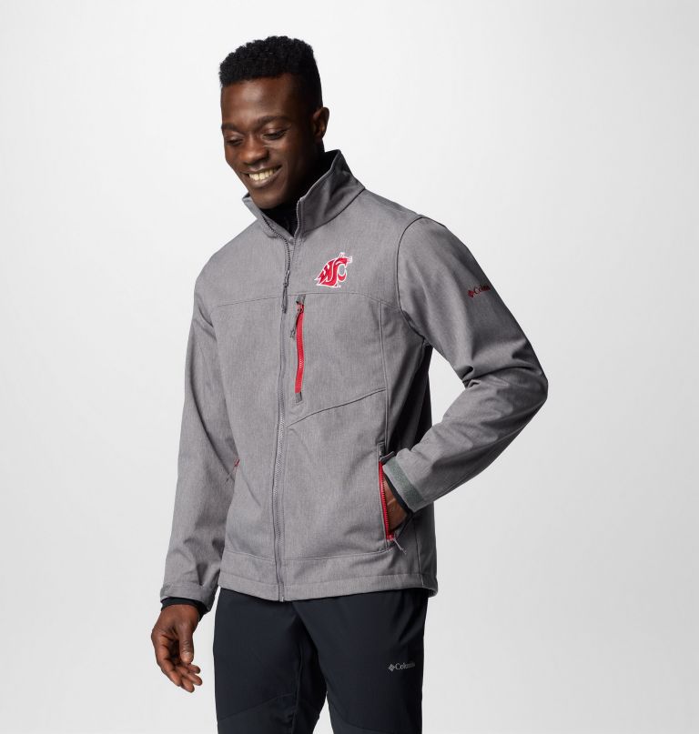 men collegiate ascender iii softshell - washington state