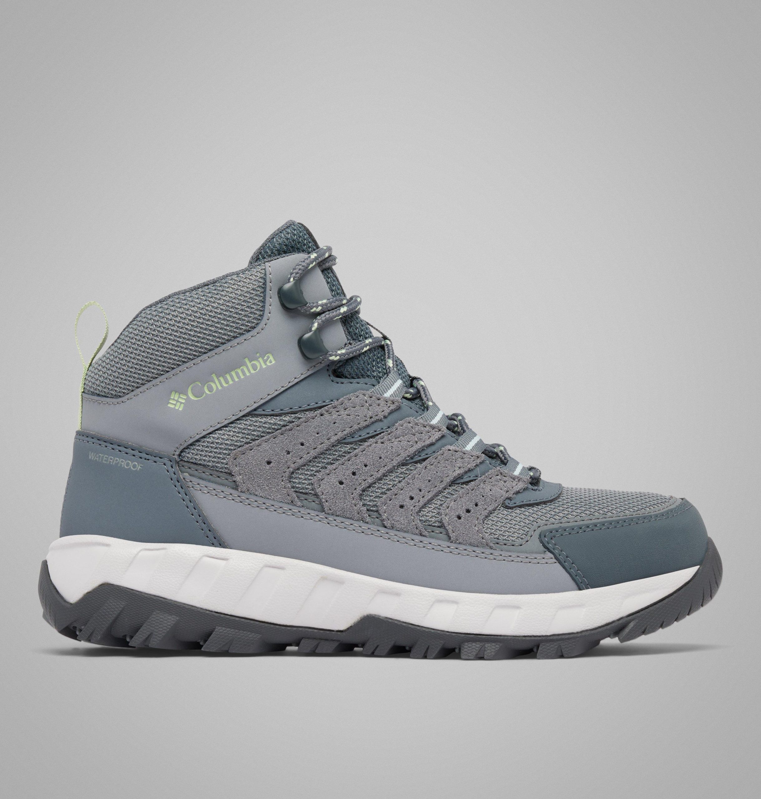 dames strata trail mid waterdichte schoen - breed