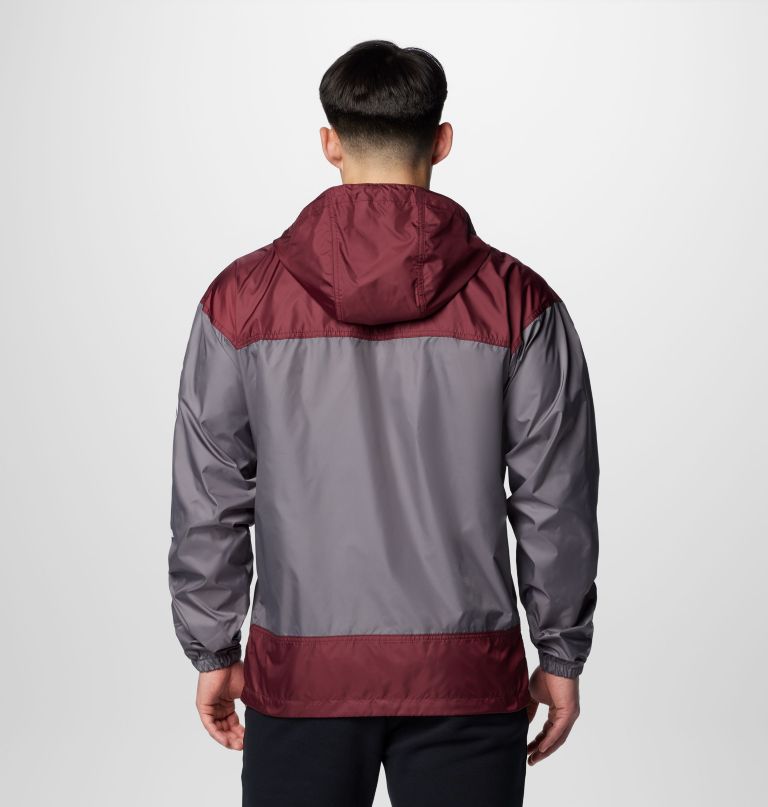 men collegiate flash challenger ii windbreaker - texas am