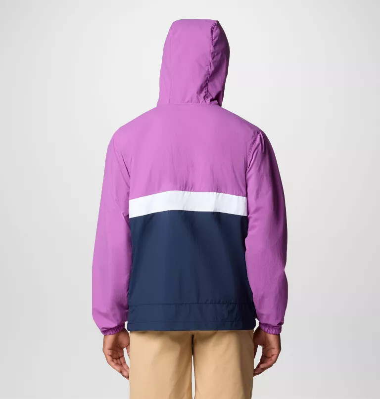 men spire valley hooded windbreaker