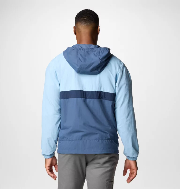 men spire valley hooded windbreaker