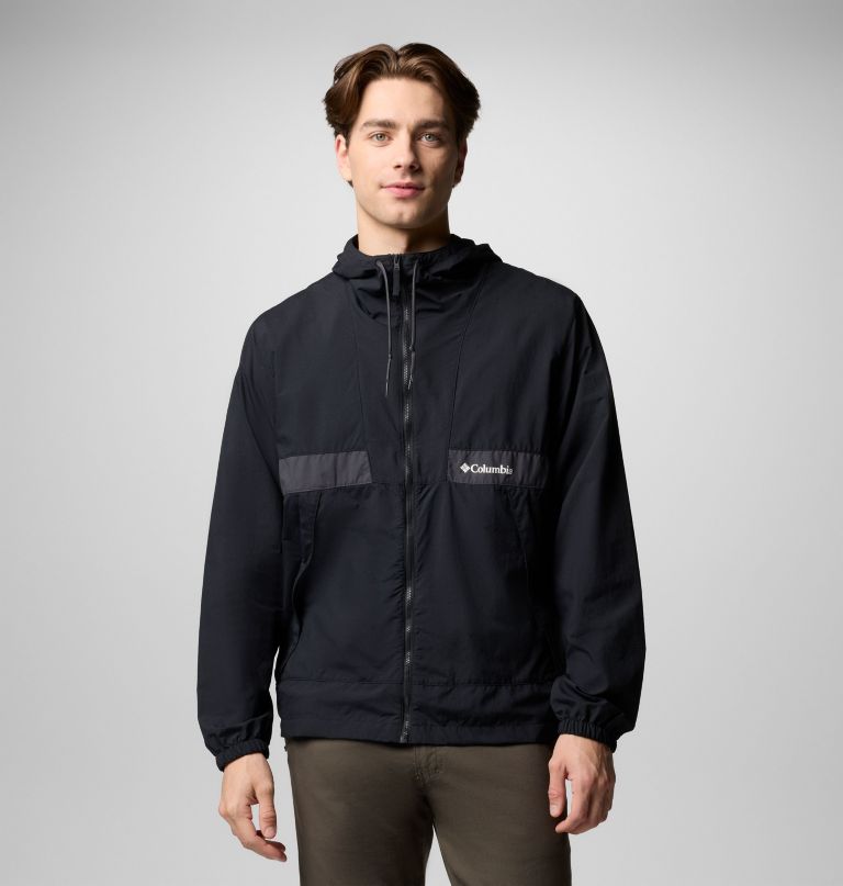 men spire valley hooded windbreaker - tall