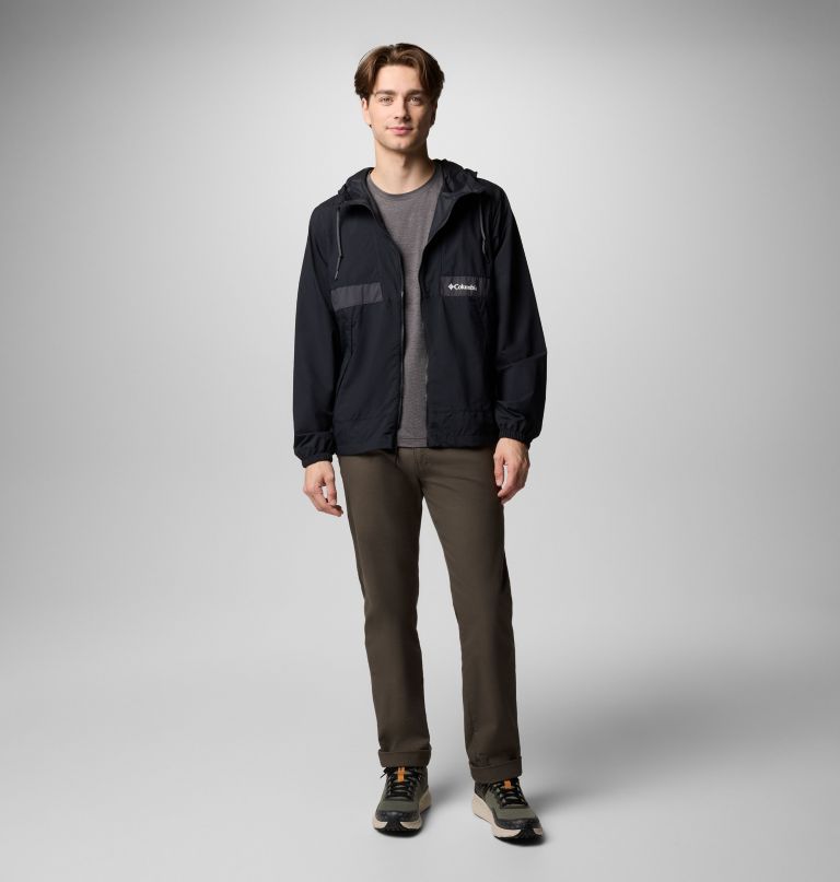 men spire valley hooded windbreaker - tall