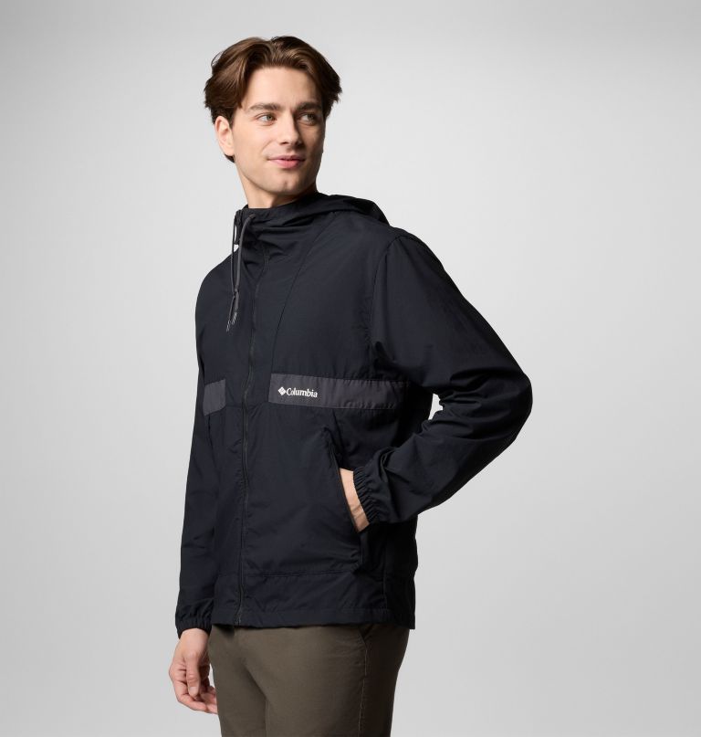 men spire valley hooded windbreaker - tall