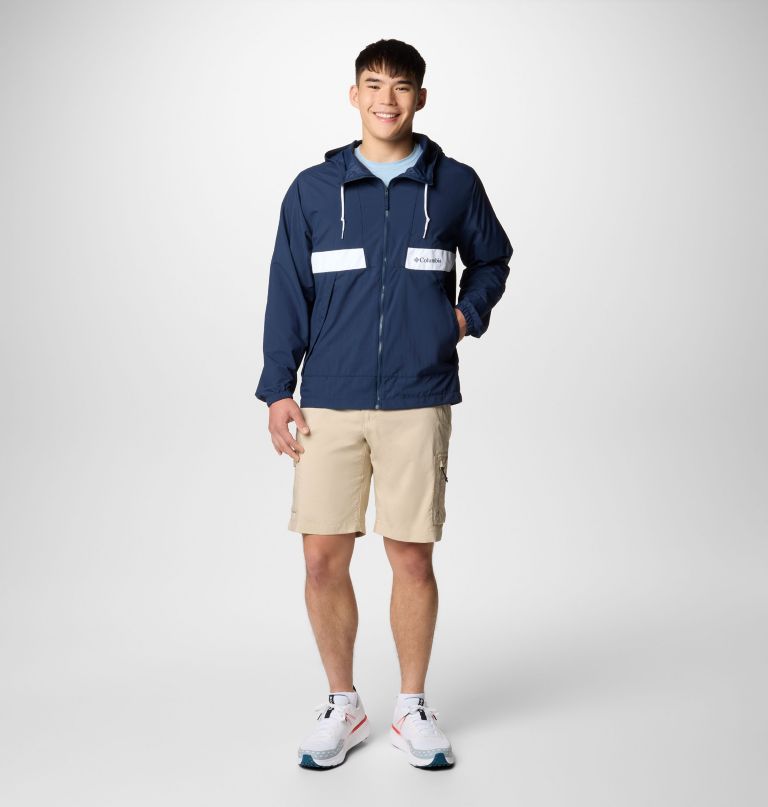 men spire valley hooded windbreaker - tall