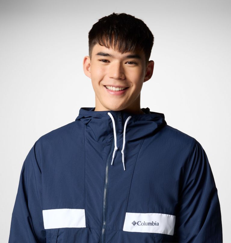 men spire valley hooded windbreaker - tall