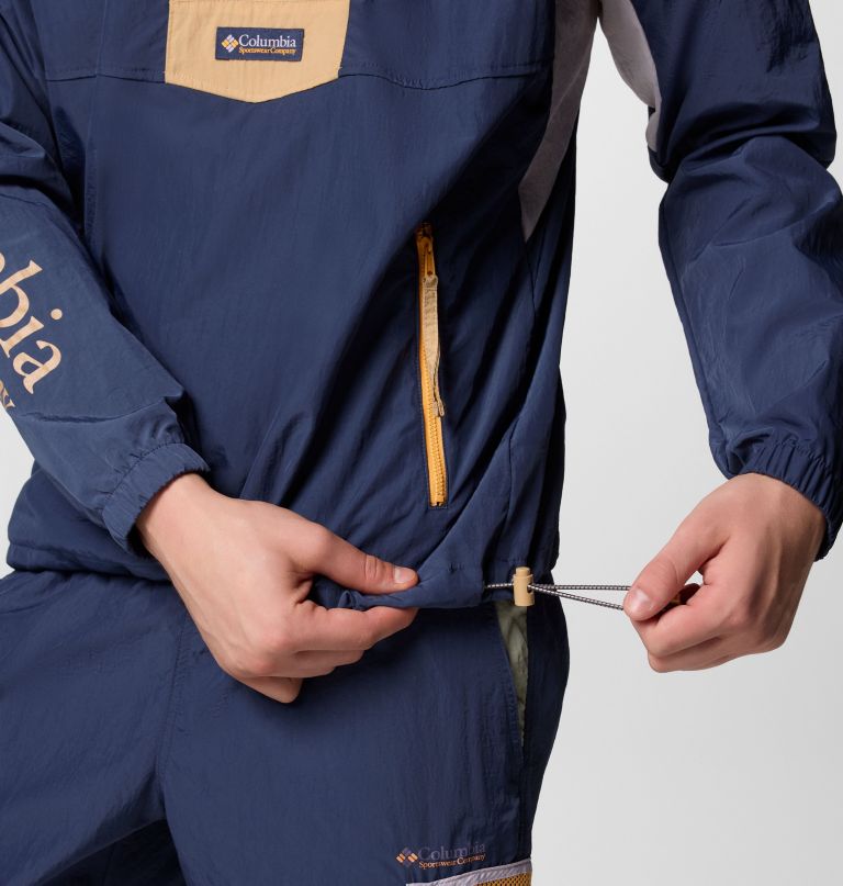 men riptide ii retro windbreaker anorak