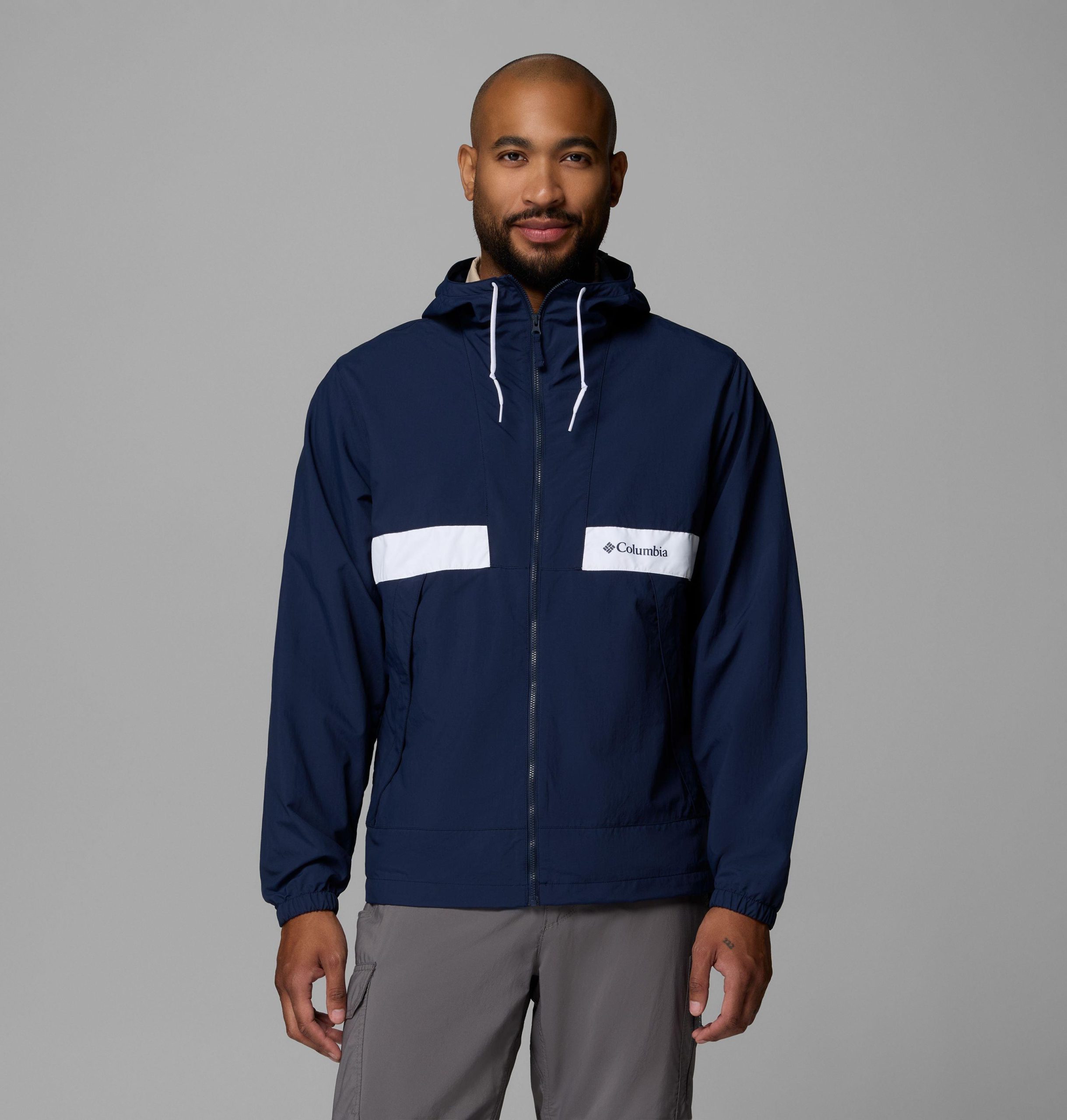heren spire valley windjack met capuchon